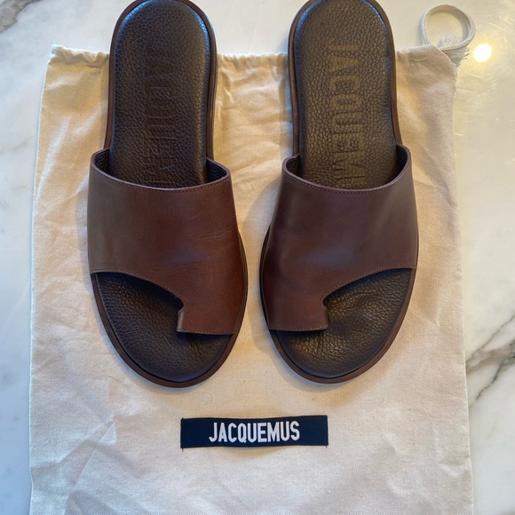Jacquemus Leather Les Tatanes Sandals - 10.5 (43) main image 6
